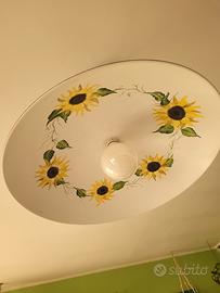 lampadario in alluminio  