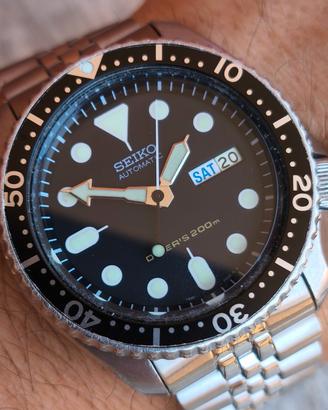 Seiko SKX007 Automatic 7s26-0020 day date 