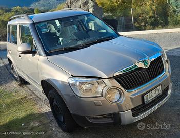 Skoda yeti 2.0Td 4x4 2011 ricambi