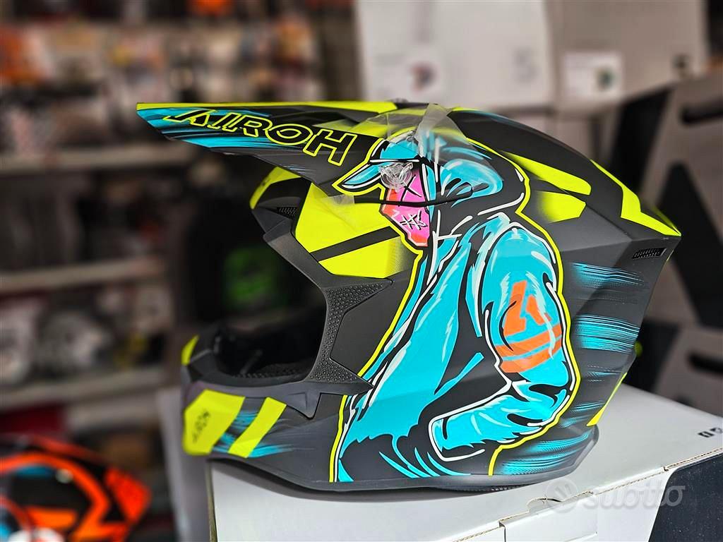 Casco Cross Wraaap Cyber AIROH in vendita su Bep's