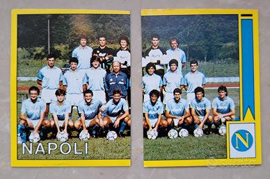 Figurine Napoli Maradona 1988 89 con velina