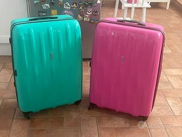 Trolley valigia american tourister (coppia)