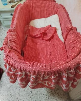 culla in legno vintage 