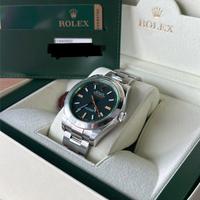 Rolex Milgauss Vetro Verde 116400GV NEW Pellicole