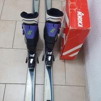Completo sci carving discesa e scarponi Nordica