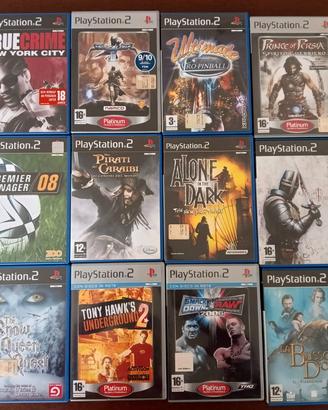 Lotto 12 Giochi PlayStation 2 PS2 - Vari titoli