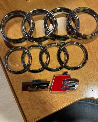Loghi originali Audi S3 8Y