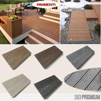 Listone WPC pavimenti doga effetto legno marrone