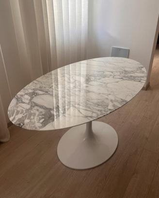 Tavolo Tulip Sarinen ovale 160x84