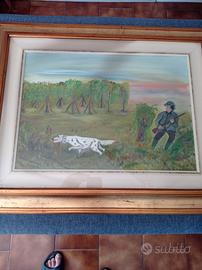 Quadro con cane
