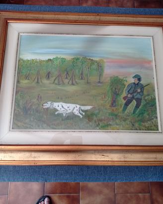Quadro con cane