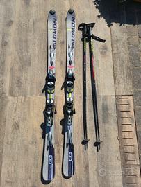 Sci Salomon SuperAxe 10Pilot 160 Attacchi S912Ti