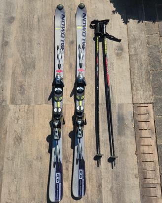 Sci Salomon SuperAxe 10Pilot 160 Attacchi S912Ti
