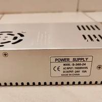 Alimentatore DC Switching 24V 15A 360W S-360-24