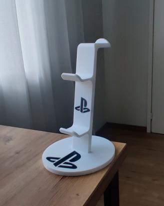 Supporto PlayStation per 2 Controller e Cuffie
