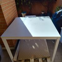 Tavolo bianco allungabile 90x90