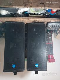 casse rcf mackie  + Amplificatore rcf  
