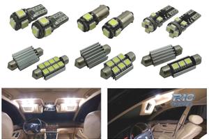 KIT 19 LAMPADE LED INTERNE BMW E39 SERIE 5 SEDAN 5