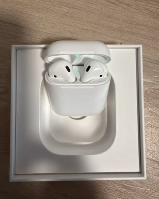 Airpods 2nd gen con scatola e cavo mai usato