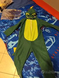vestito carnevale draghetto misura 104 cm