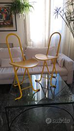 2 sgabelli vintage Gastone Rinaldi THEMA Mod Dafne