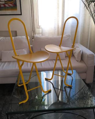 2 sgabelli vintage Gastone Rinaldi THEMA Mod Dafne