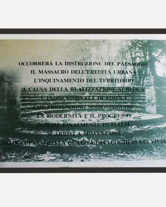 Dino Gavina manifesto 70 x 100 Simongavina firmato
