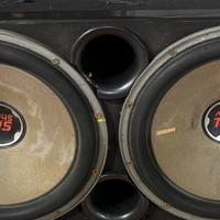 Altoparlanti Subwoofer SPL 4000 watt Doppia bobina