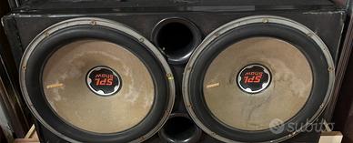 Altoparlanti Subwoofer SPL 4000 watt Doppia bobina