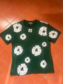 T-shirt denim tears verde
