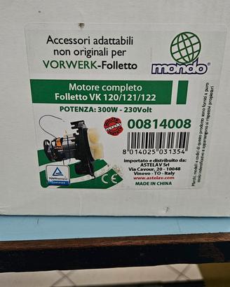 motore completo folletto vk 120/121/122