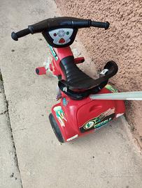 Triciclo Peg Perego Cucciolo rosso con maniglione