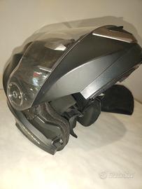  Casco Moto Modulare Acerbis - Nero Opaco