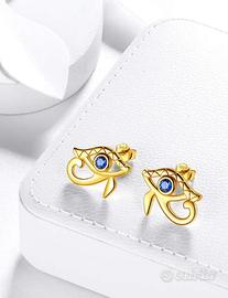 Orecchini Argento placati Oro