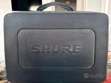 Radio Microfono Shure SM58 con valigia