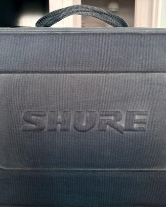 Radio Microfono Shure SM58 con valigia