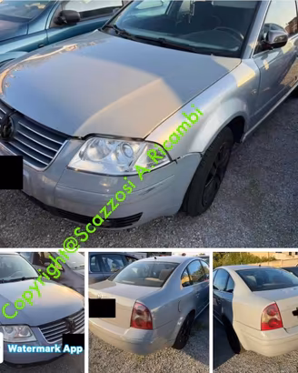 Ricambi vari Volkswagen Passat anno 2005 E