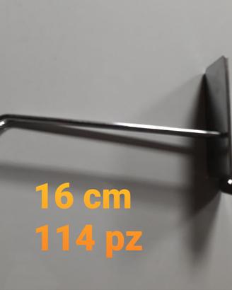 Ganci per espositori lunghezza 16cm (114pz)