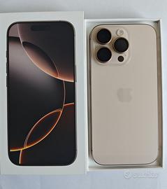 Iphone 16 pro 256 GB come nuovo e con Apple Care