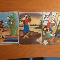 WALT DISNEY BIONDETTI. Cartoline Lotto 3.Anni 70