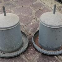 Mangiatoie polli zincate – 10€ cad