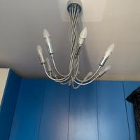 lampadario con bracci direzionabili 