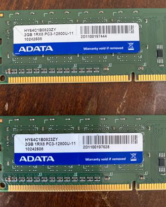 Memoria RAM ADATA DDR3 4Gb 2x2Gb