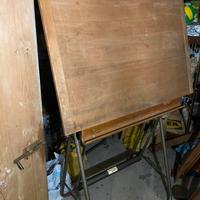 Tavolo da disegno Nestler made in germany anni ’50