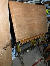 Tavolo da disegno Nestler made in germany anni ’50