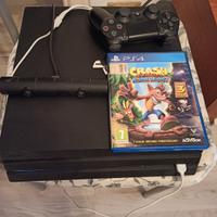 Ps4pro con 1 joystick + 1 gioco+ PlayStation camer