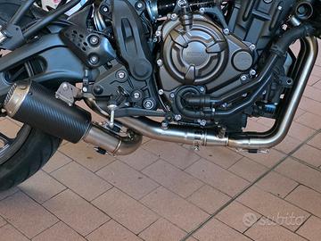 Scarico completo yamaha xsr 700 / mt-07