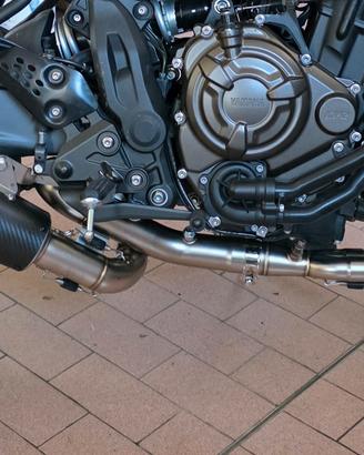 Scarico completo yamaha xsr 700 / mt-07