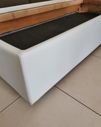 contenitore letto ecopelle