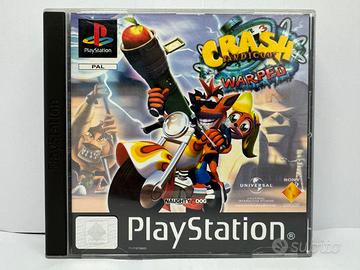 Crash Bandicoot 3 Warped + Demo CIB PS1 PAL 🇮🇹